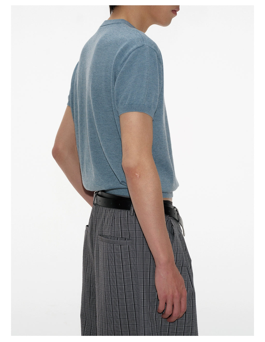 JCAESAR Knitted Slim Tee