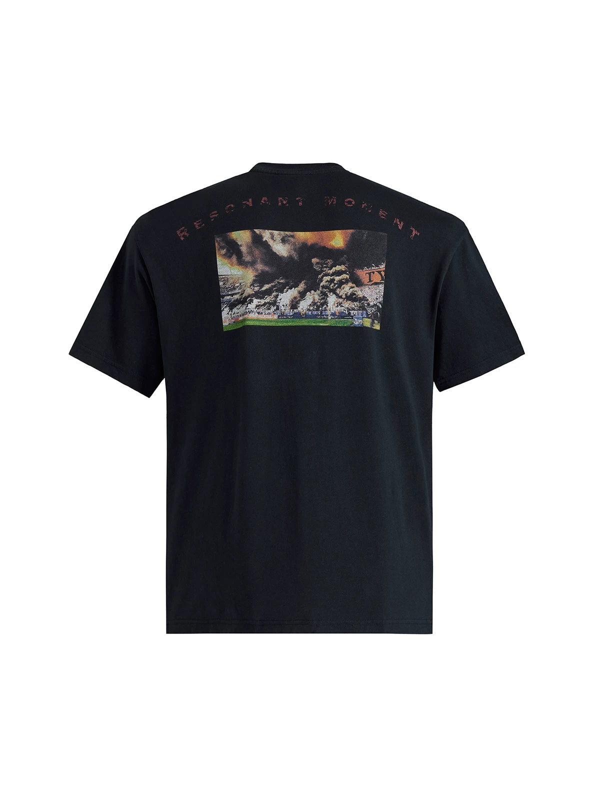 PEOPLESENSE Retro White Ink Direct Injection Casual Tee