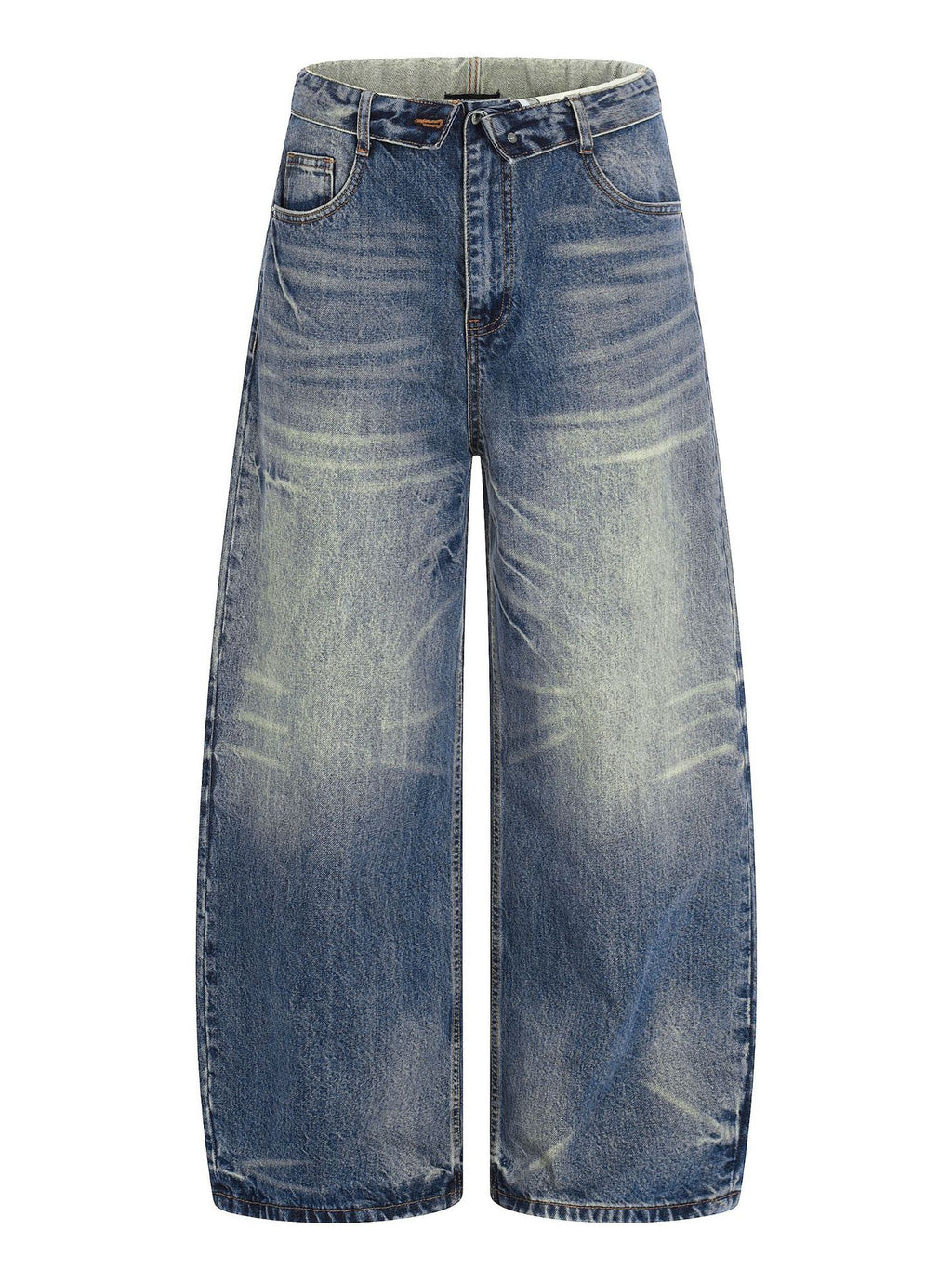 11KN Vintage Straight Lightning Loose Jeans