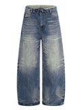 11KN Vintage Straight Lightning Loose Jeans