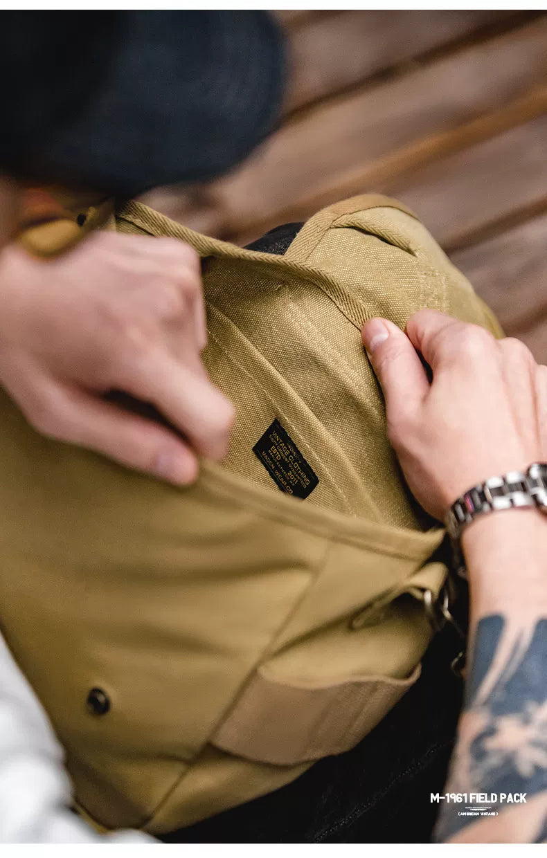 Madden Vintage M1961 Canvas Crossbody Bag