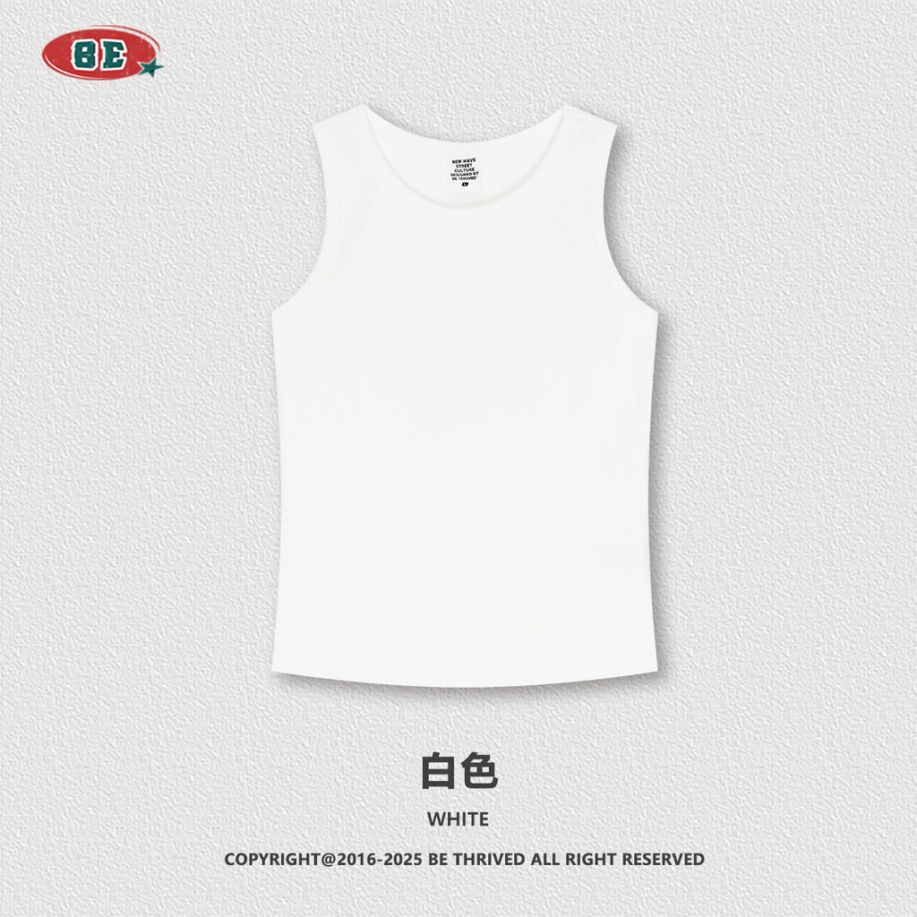 BE Women's Vest Slim Fit Crop Top