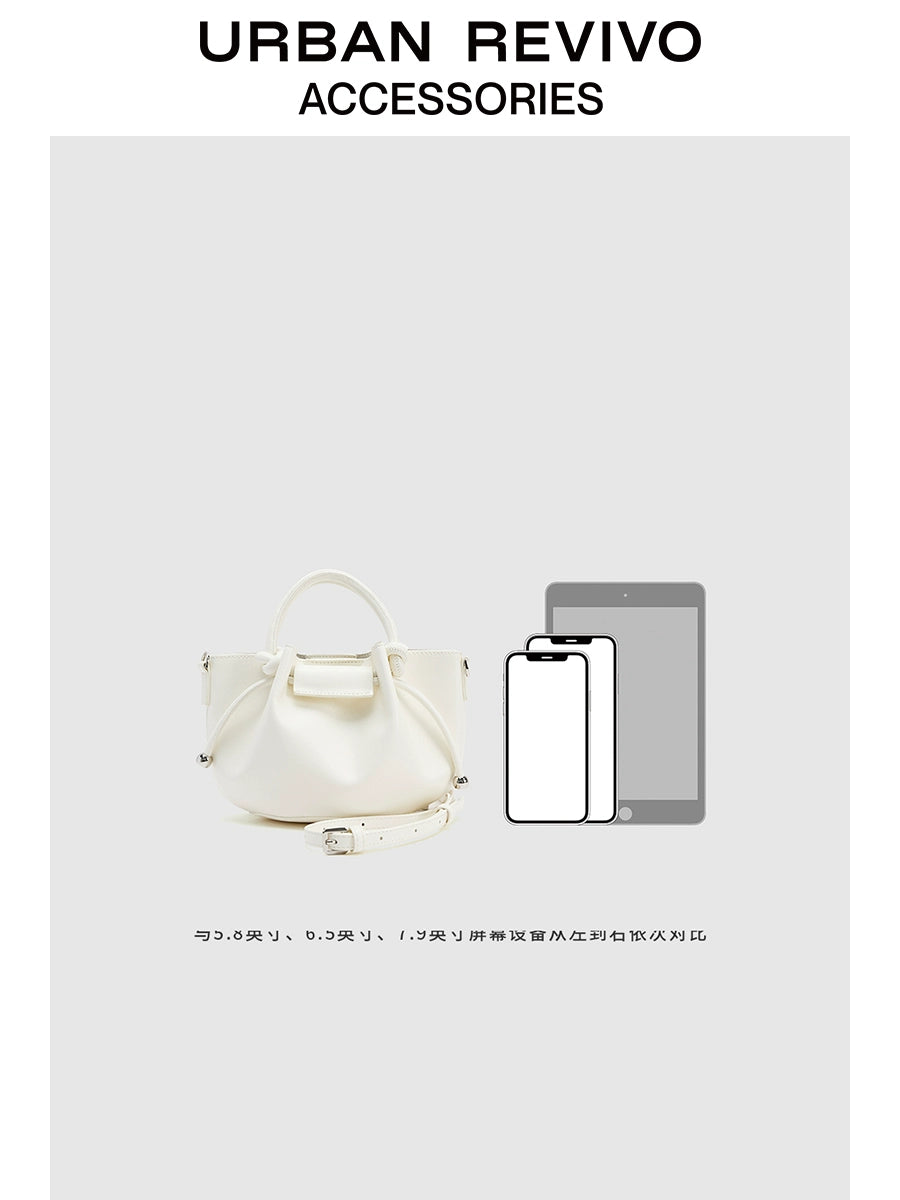 URBAN REVIVO Commuter Knotted Messenger Bag