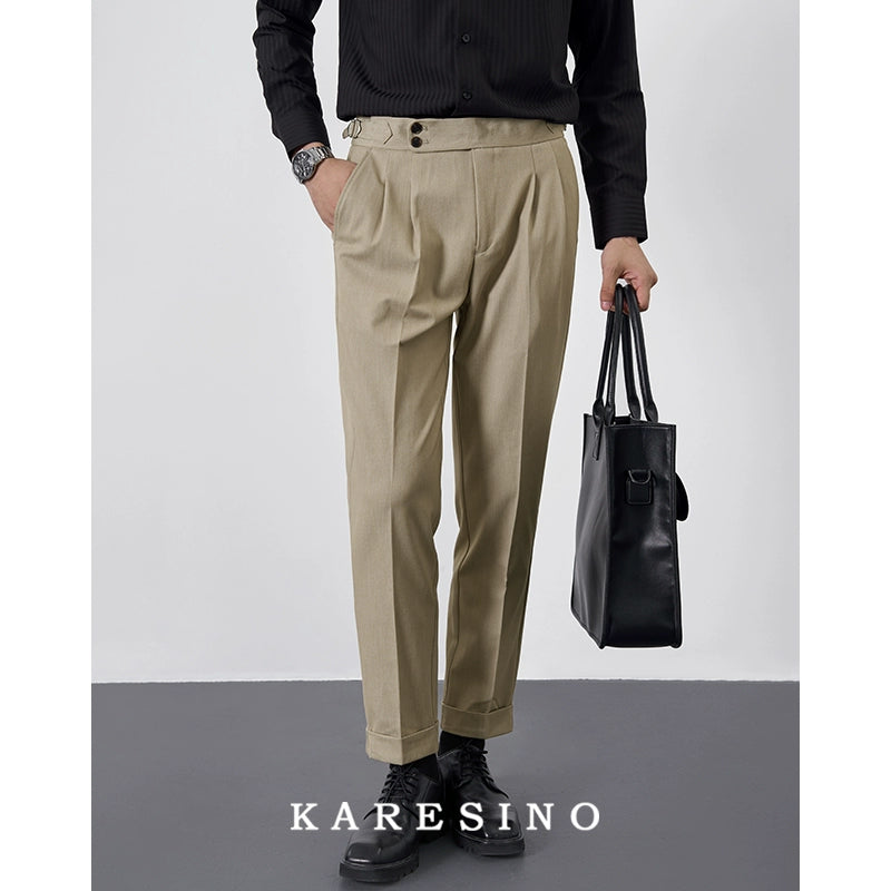 KARESINO High-end Formal Fashion Trousers