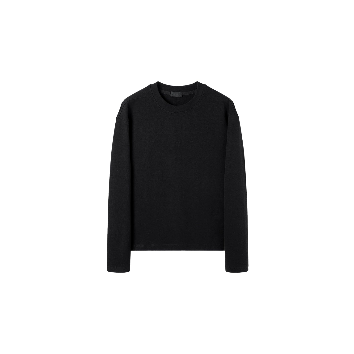 PLUS NO LOGO Warm and Thickened Double-sided Abraded Long Sleeves