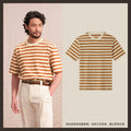 CULTUM Retro Sport Wide Striped Tee