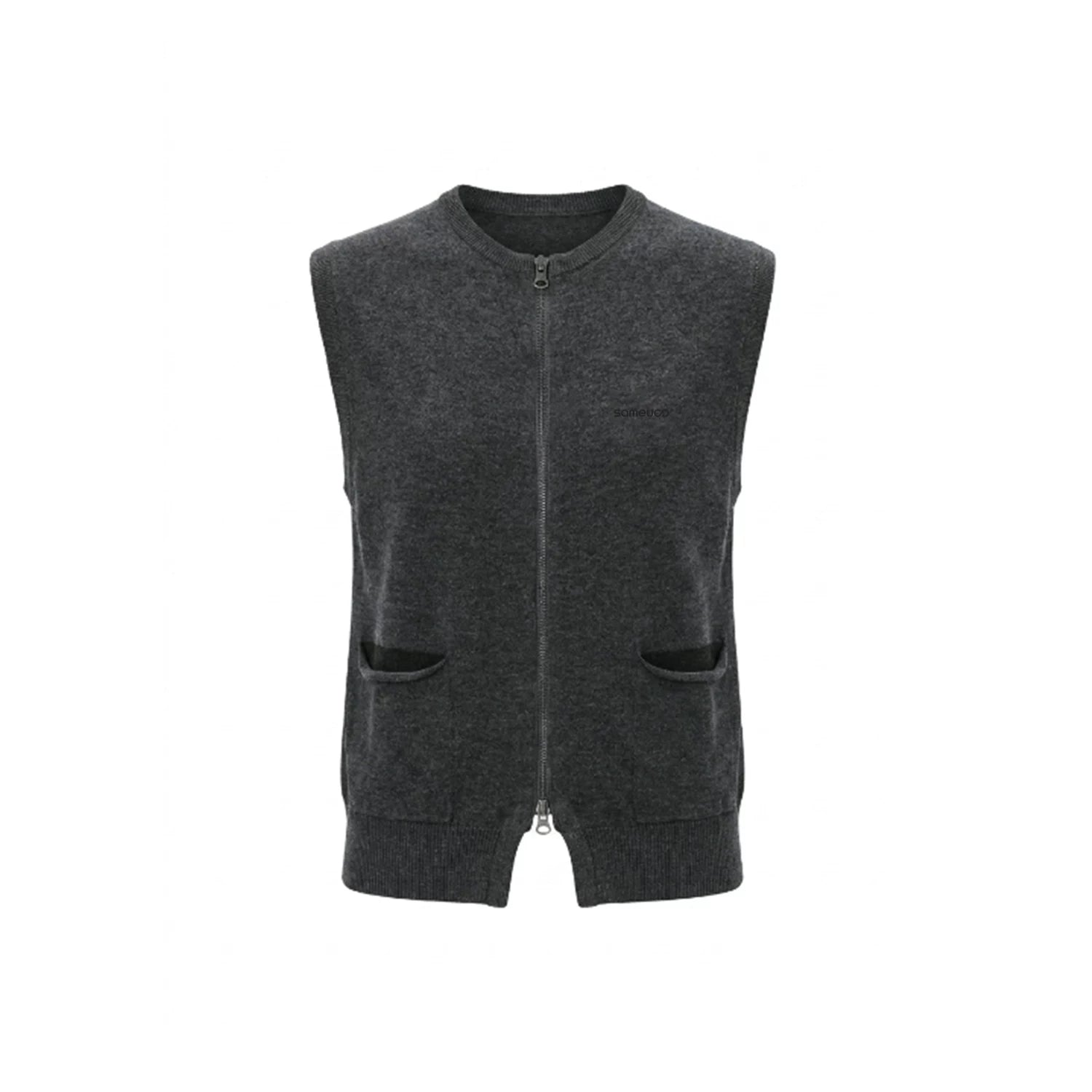 Sameuoo Embroidered Casual Woolen Vest
