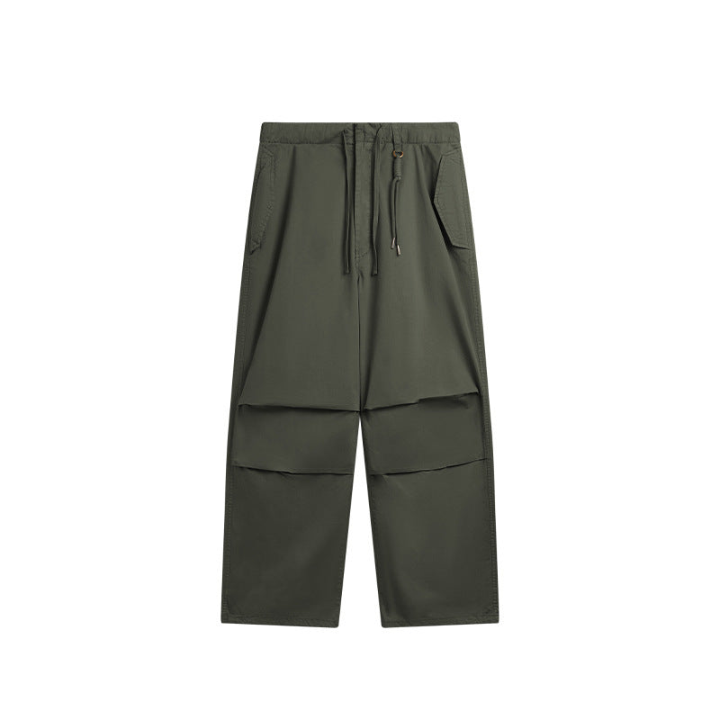 INF Wash Wide Leg Paratrooper Pants