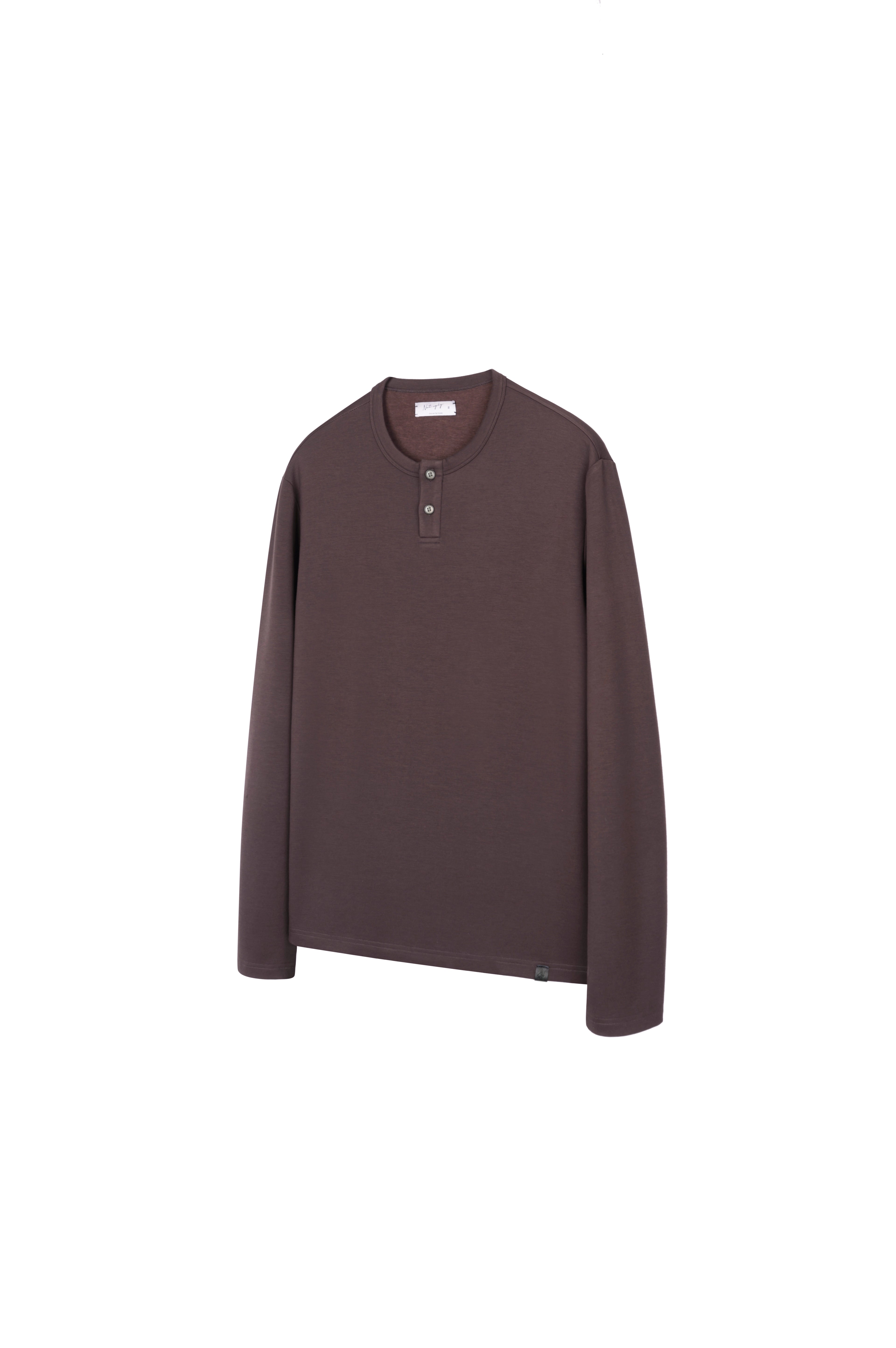 NOT UGLY Henry Neck Bottom Shirt Long Sleeves