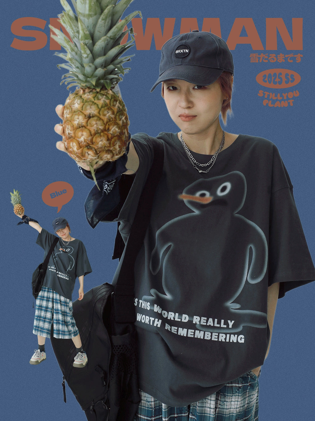 STILLYOU Creative Fun Abstract Print Tee