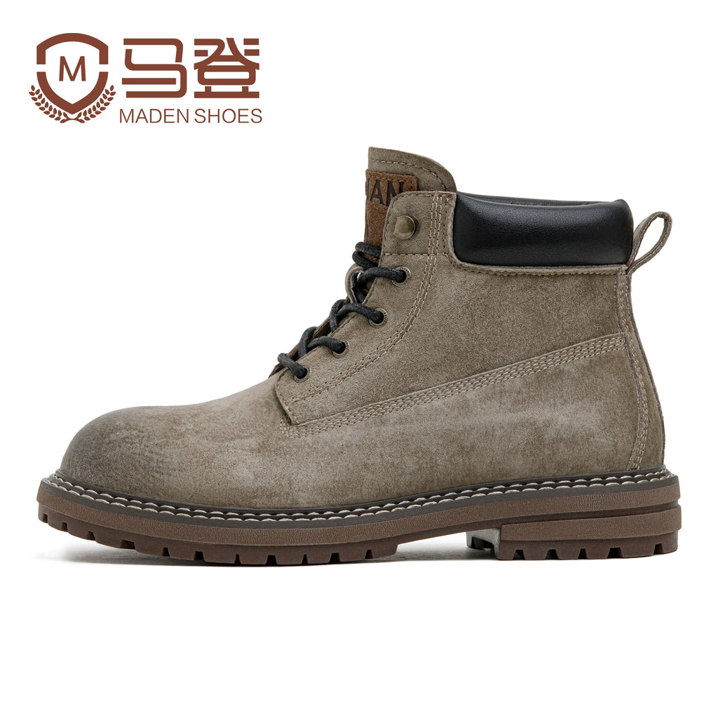 Maden Vintage Leather Premium Casual Versatile Boots