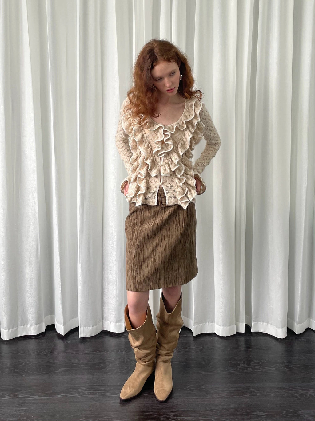 Loosesmell Vintage A-line Skirt