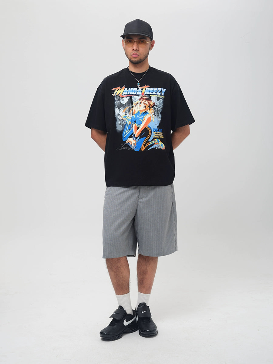 ComicTree Cartoon Street Fighter Tee