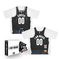DKNT Crew Neck Loose Basketball Jersey