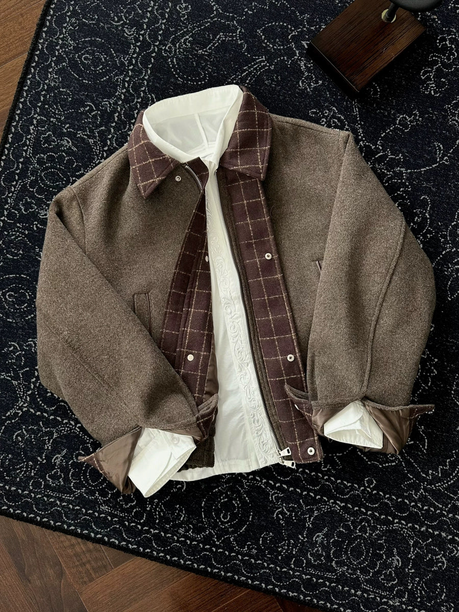CATSSTAC Xiuge Wool Lapel Jacket