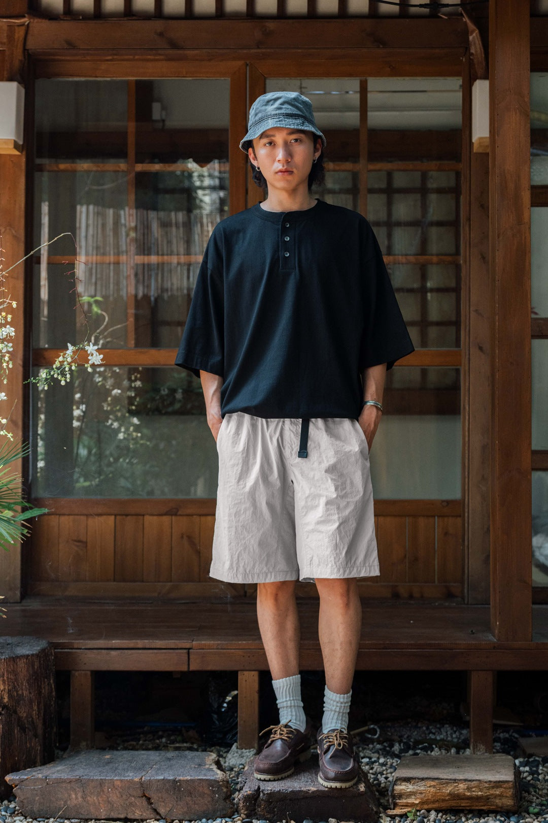 FGSS Light and Quick-drying Fine Twill Casual Shorts