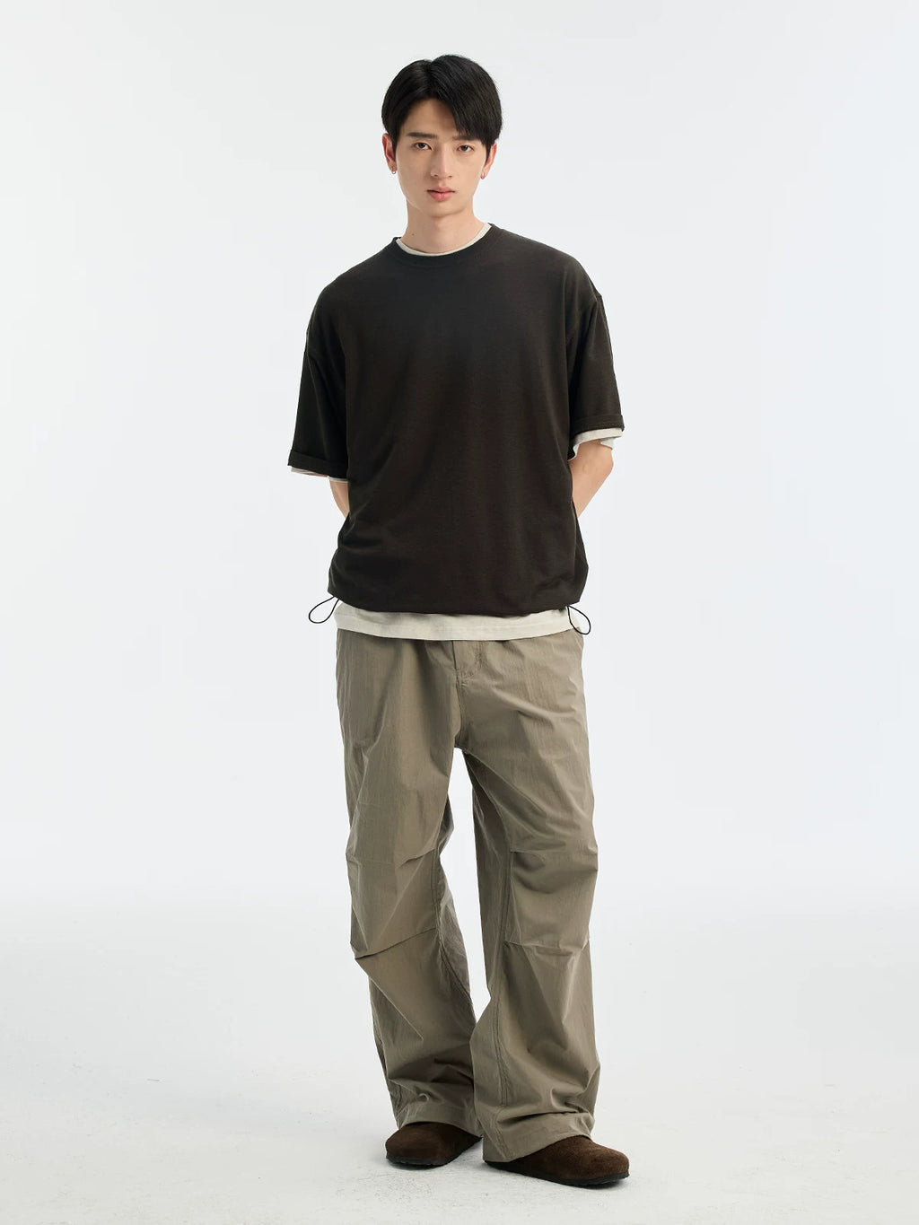 BUTTBILL Moisture Absorption Quick Drying Casual Tee