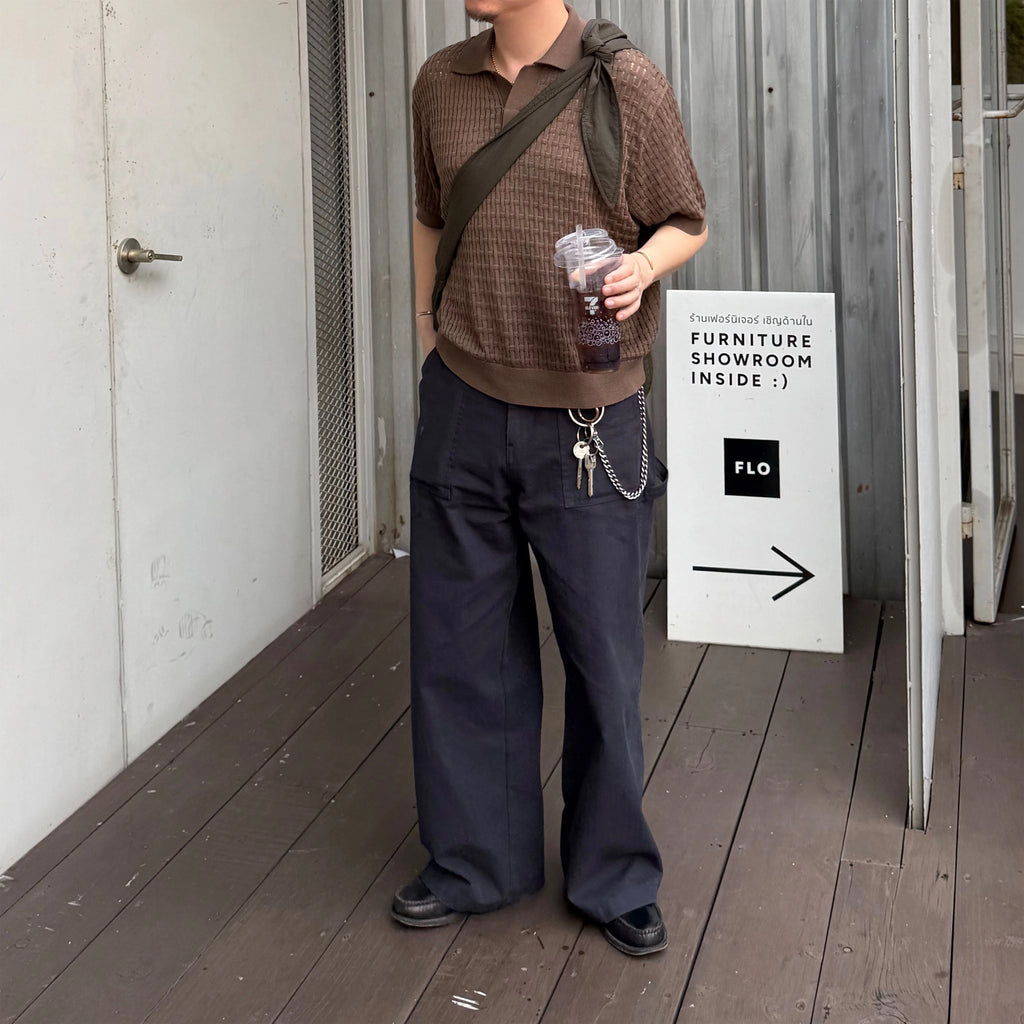 Anniehall Vintage Anti-Wrinkle Casual Overalls