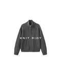 KNITRIOT Twisted Rope Twisted Turtleneck Simple Knitted Sweater
