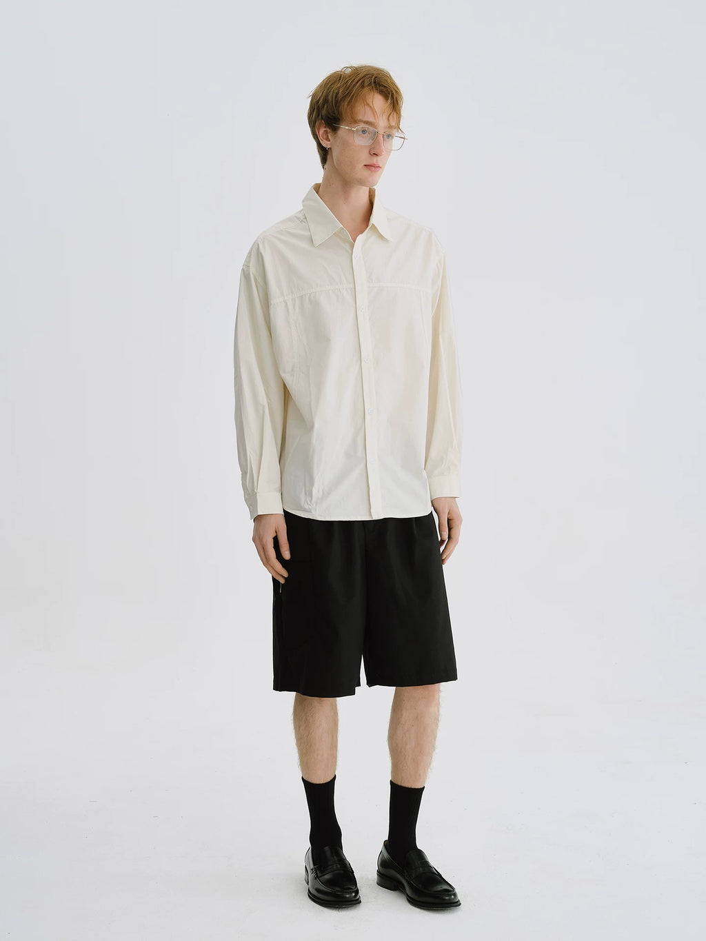 LIVINGTOWN Simple Versatile Lapel Casual Shirt