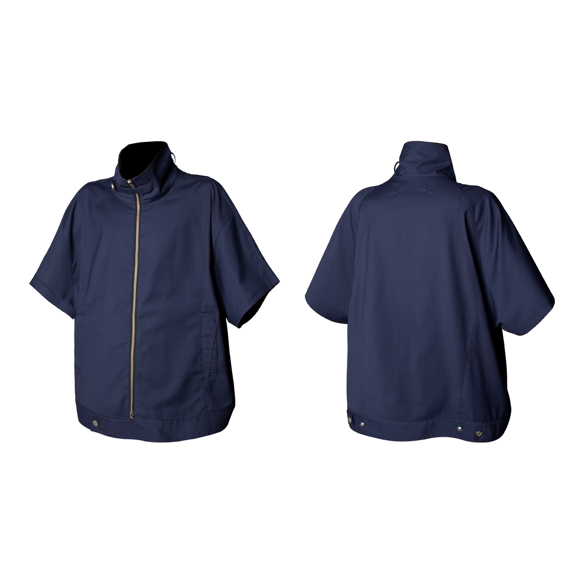 RELABEL Vintage Simple Splicing Line Loose Shirt