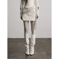 INDULGE Chain Belt Skirt