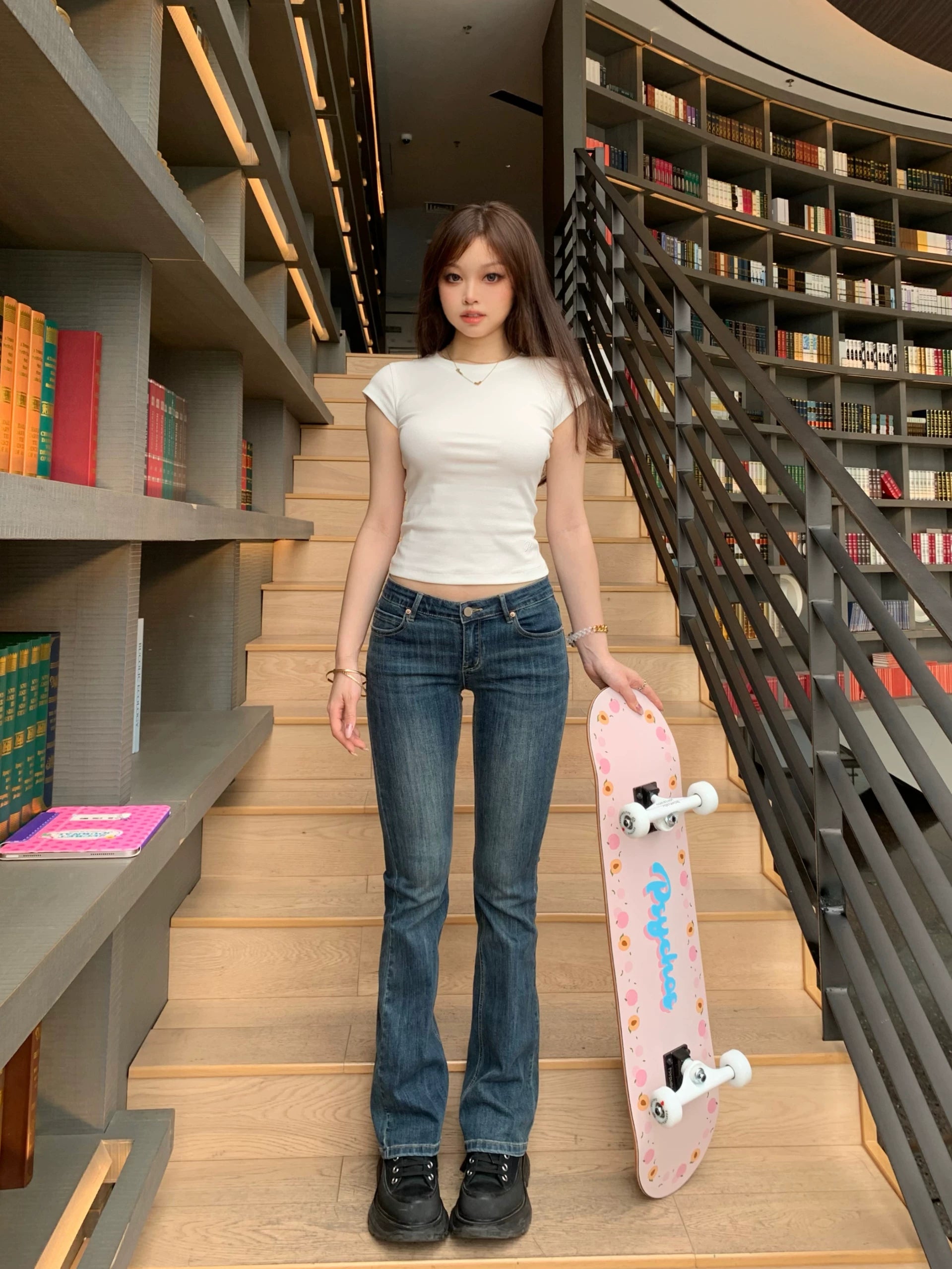 Popchee Casual Versatile Slim Slim Jeans