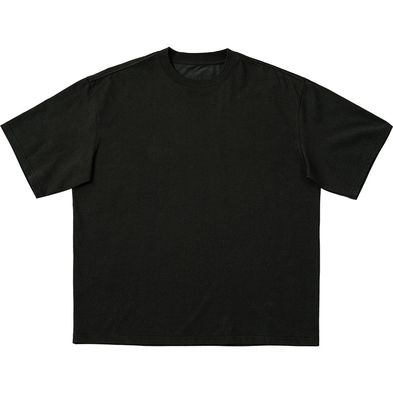 O3PARK Heavy Small Neckline Loose Tee