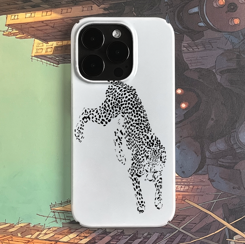 Pbcase Leopard Niche Premium Sense Apple Phone Case