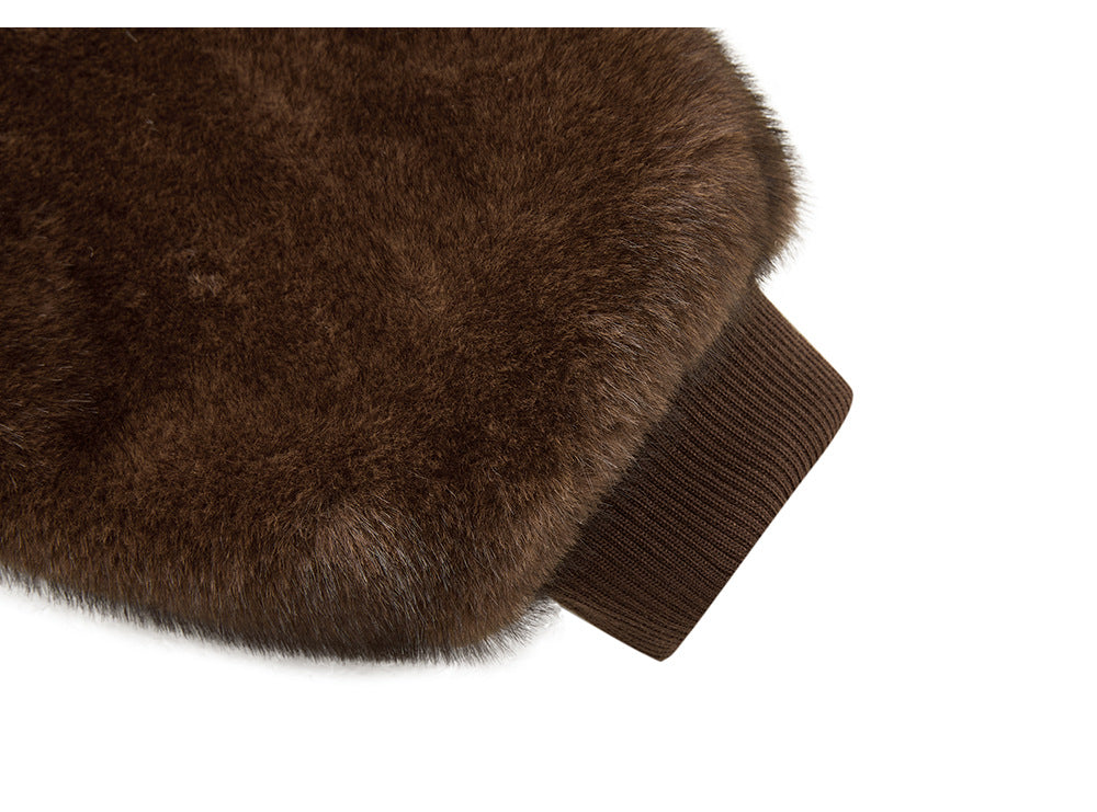 EME Retro Stand-up Collar Loose Niche High-end Jacket