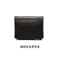 HALF WORK AtelierLeo first-layer cowhide wallet men's leather short handmade multi-card degaussing anti-theft swipe card bag wallet