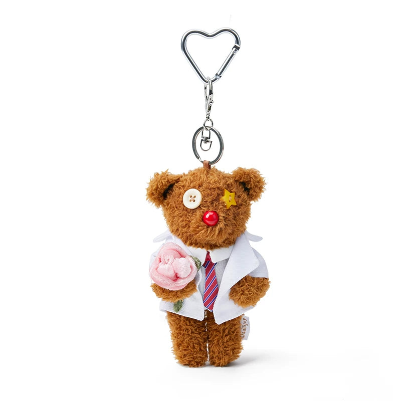 SmoSmos Suit Bear Plush Doll Bag Pendant