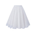 Avenement Mesh Waist Thin Versatile Skirt
