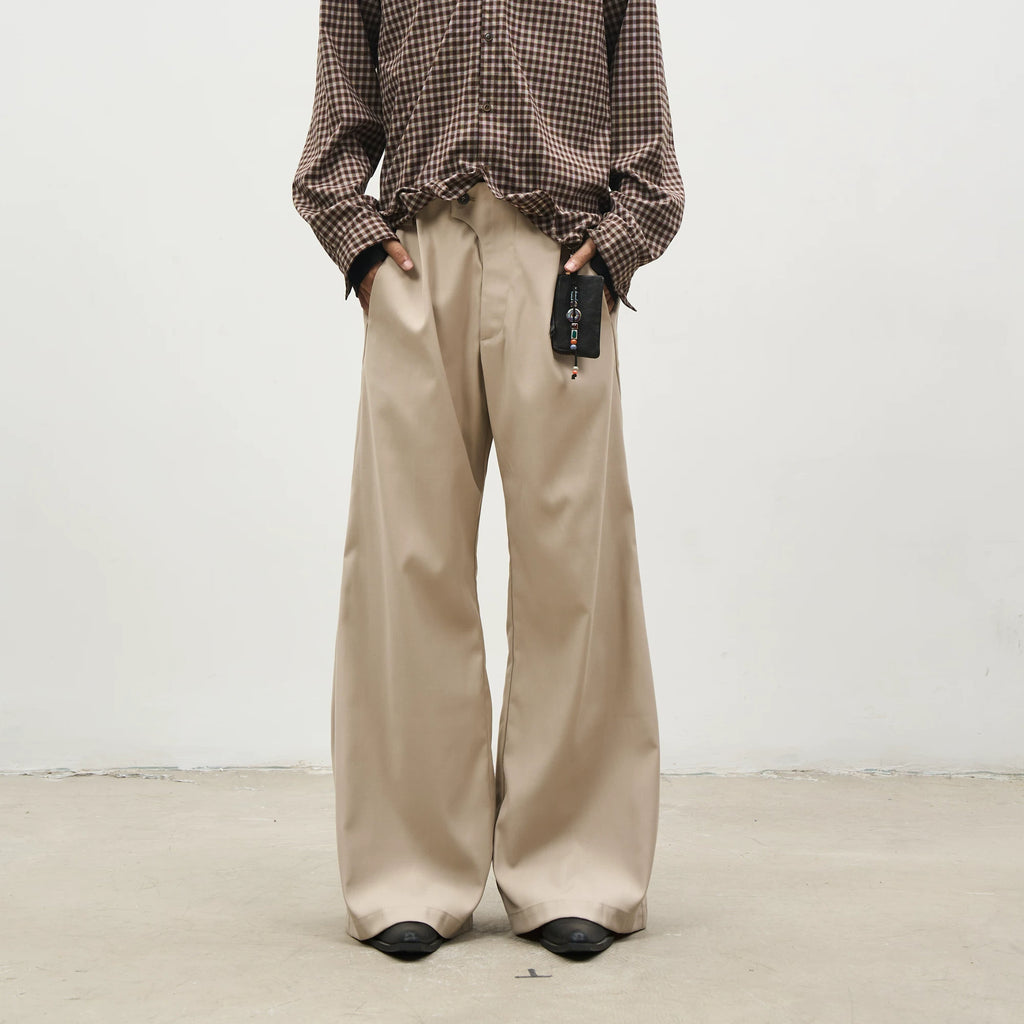 Southfish Wide-leg A-line Trousers