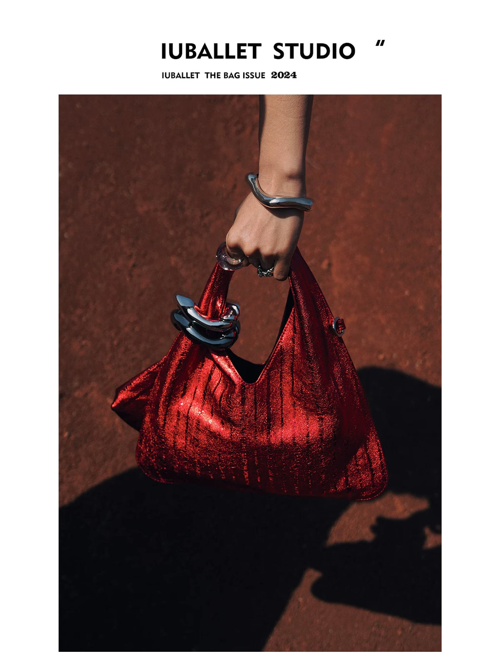 IUBALLET First-layer Cowhide Messenger Bag