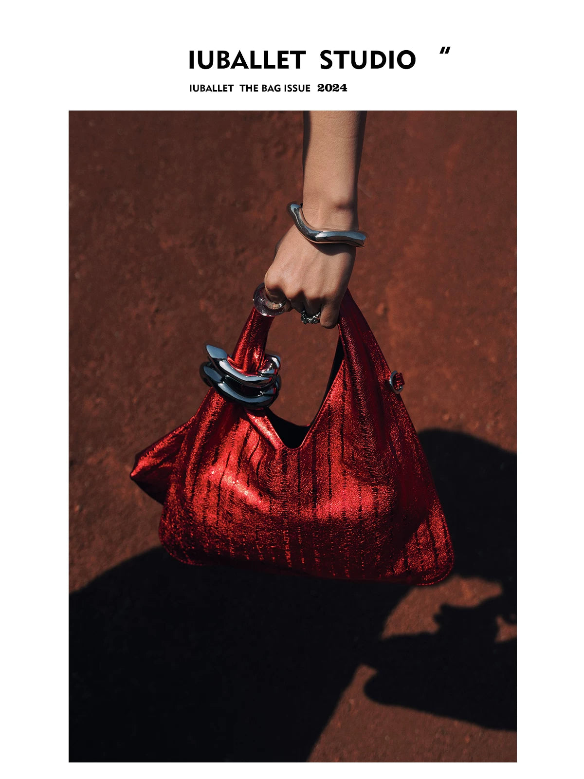 IUBALLET First-layer Cowhide Messenger Bag