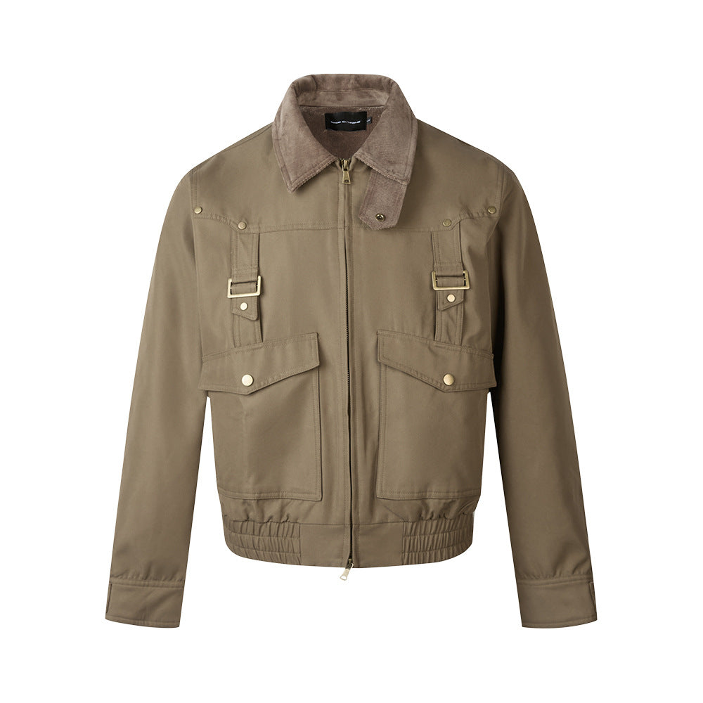 EME Vintage Corduroy Lapel Jacket