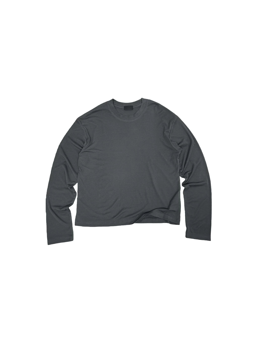PLUS NO LOGO Crew Neck Bottom Drape Long Sleeve