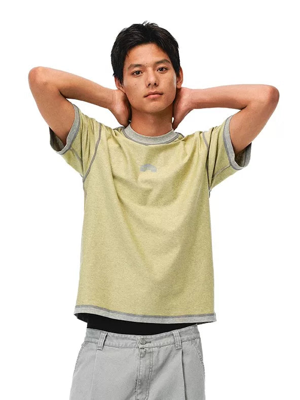 EK Casual Simple Micro Elastic Tee