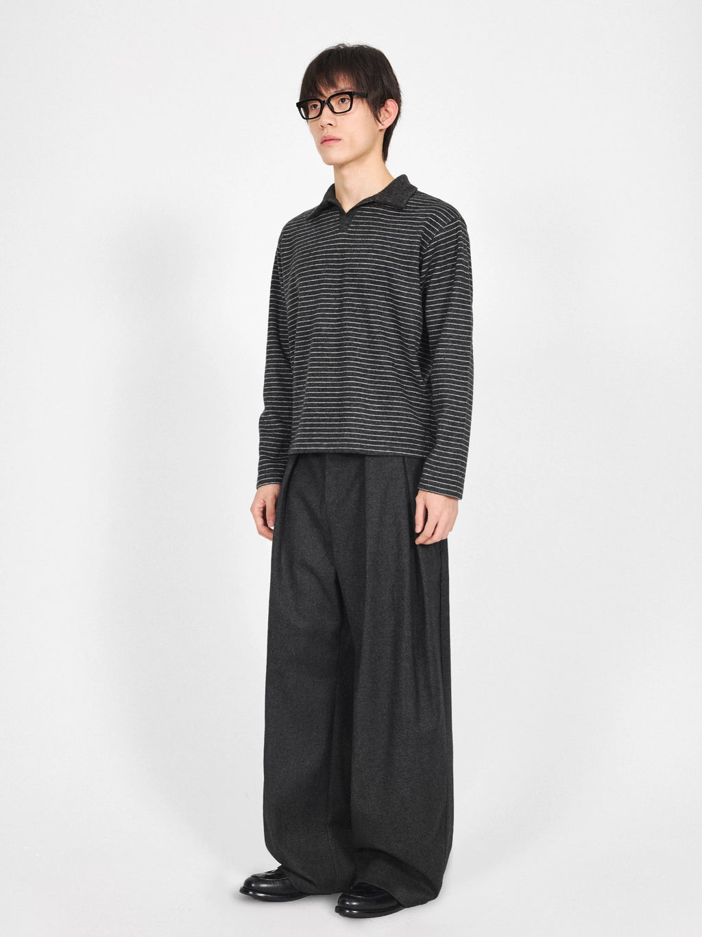 Stay The Night Striped Contrast Knitted Long Sleeves