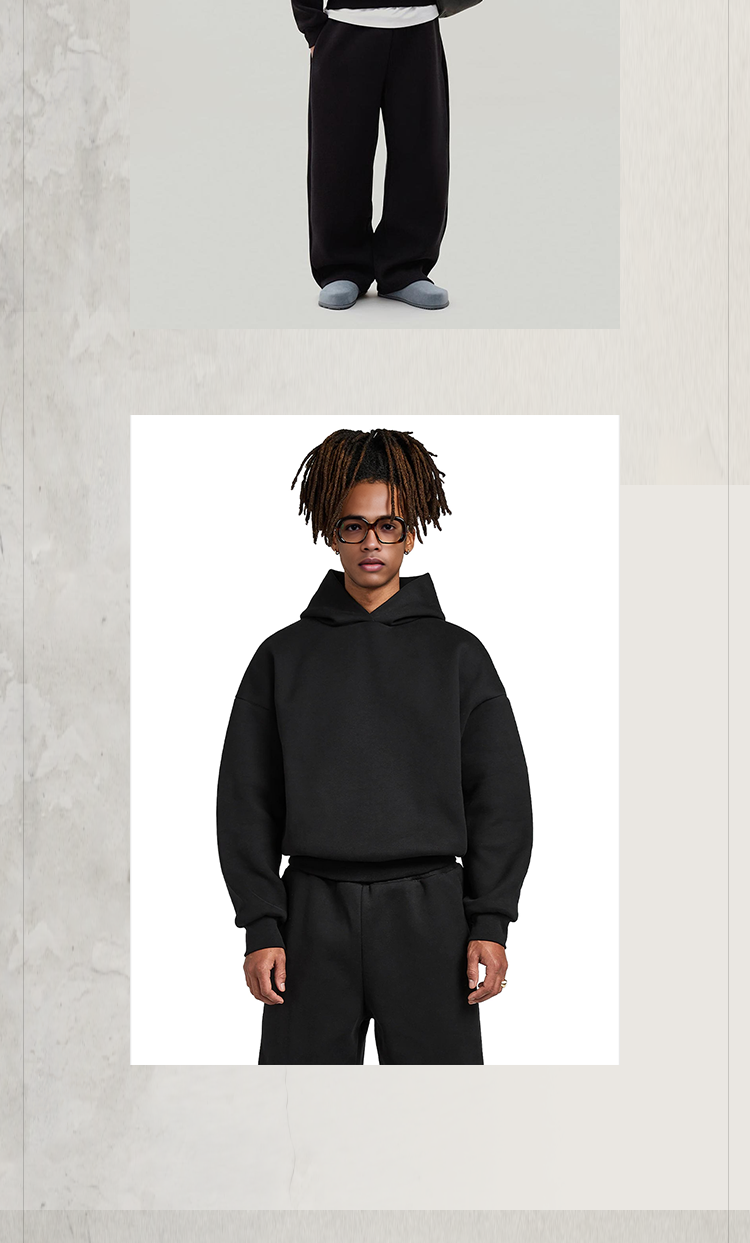 KONOOT Casual Zipper Pullover Sweatshirt Set