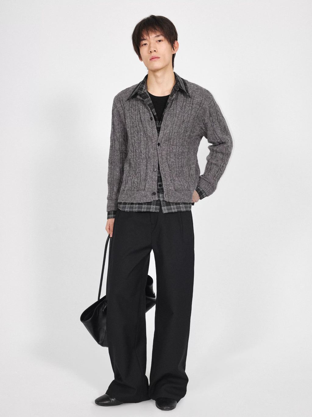 Stay The Night Patchwork Fake Two-piece Sweater