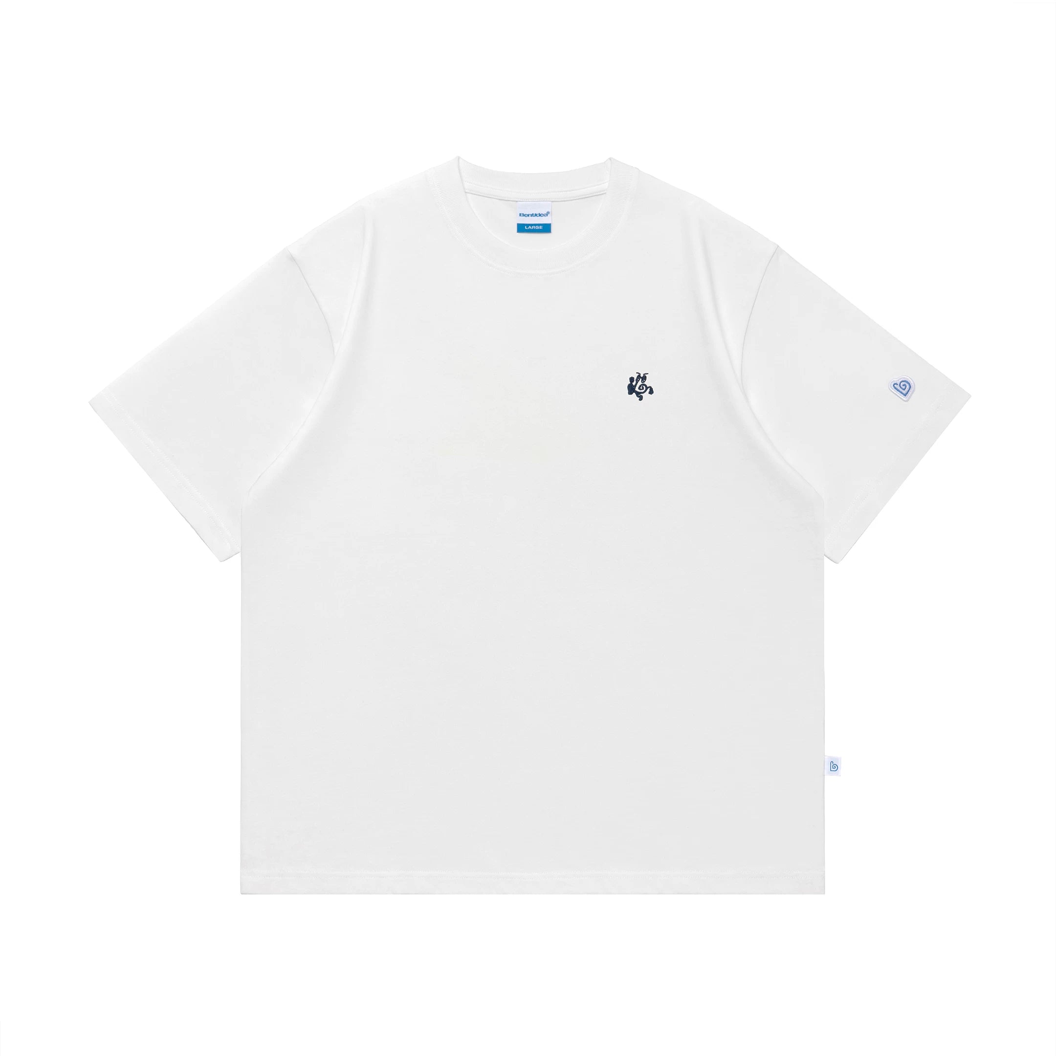 BENT IDEA Embroidery Loose and Versatile Tee