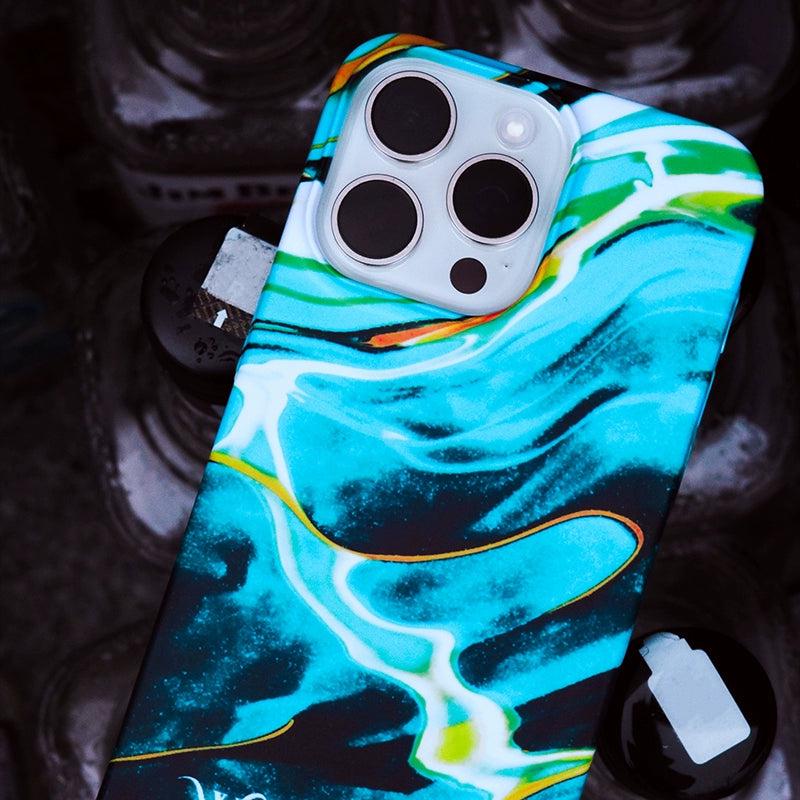 WESTELEVEN Apple Film Three-color Mobile Phone Case