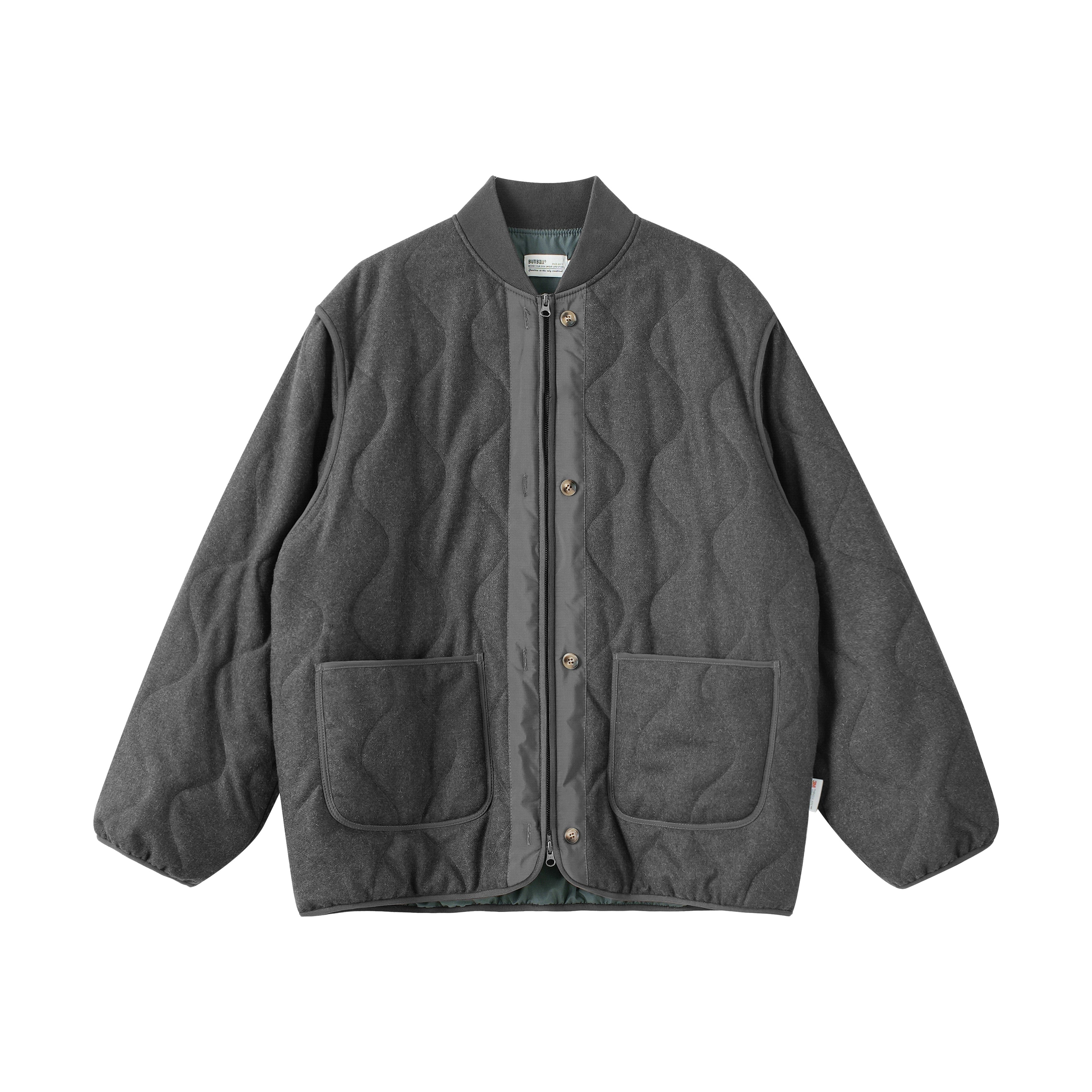 BUTTBILL Japanese woolen 3m Shirley quilting cotton rhombus graphene Jacket