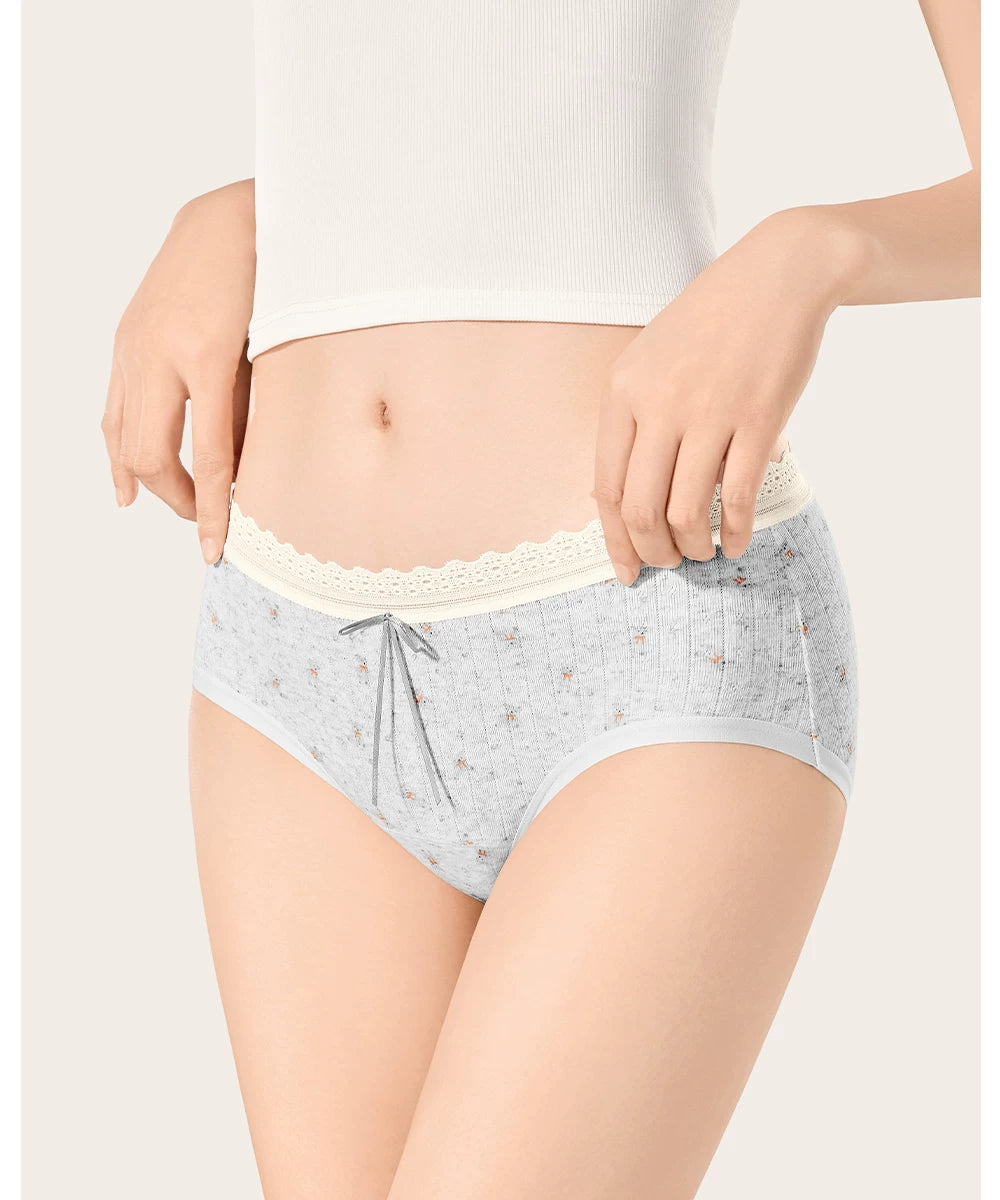 SecretWorld Bacteriostatic Cotton Extended Crotch Triangle Shorts