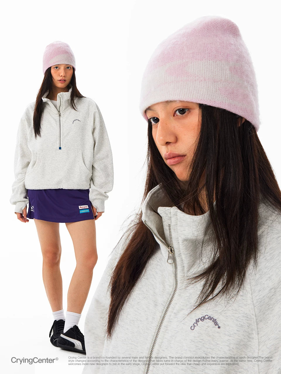 CryingCenter Vintage Woolen Knitted Hat