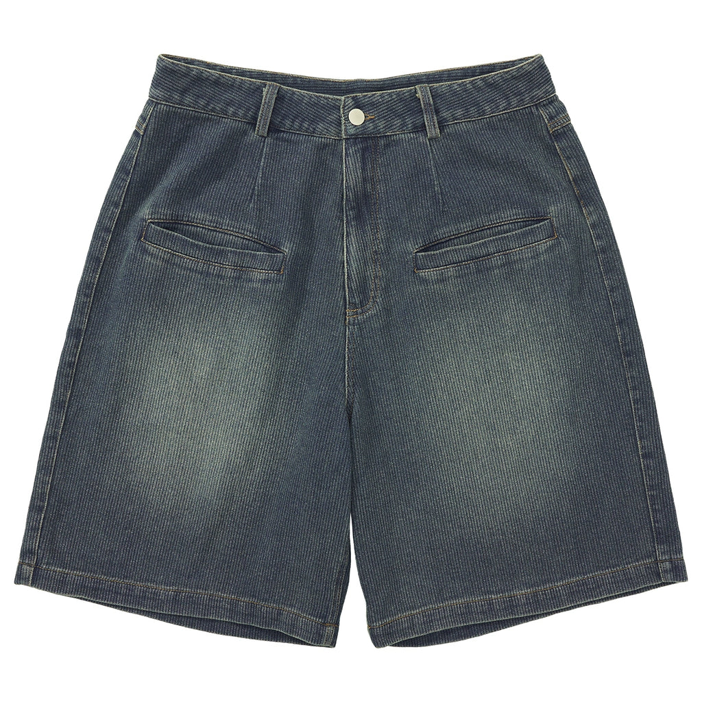 Mentmate Vintage Washed Old, Vertical, Casual Shorts
