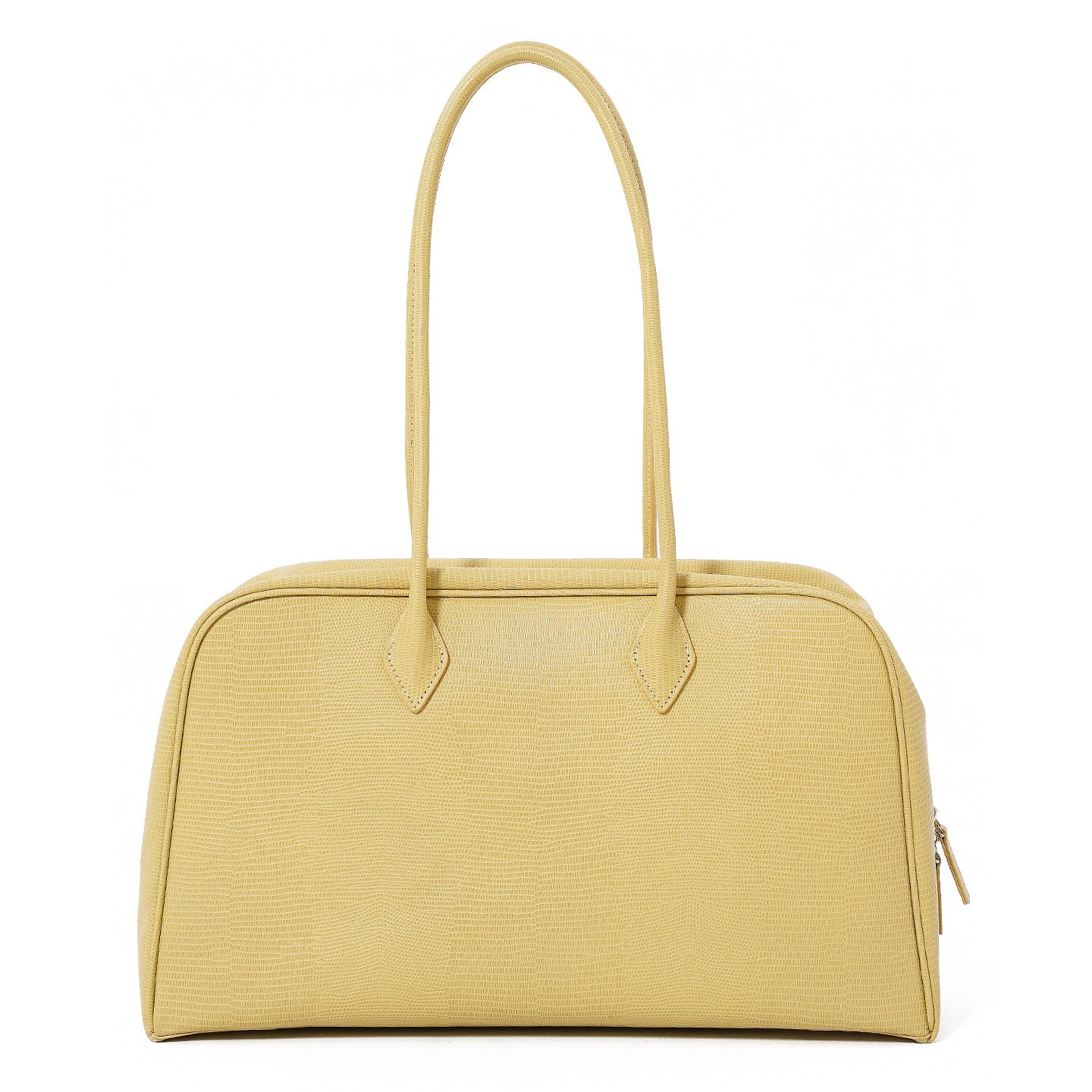 Momogigi Retro First Layer Cowhide Large Capacity Tote Bag