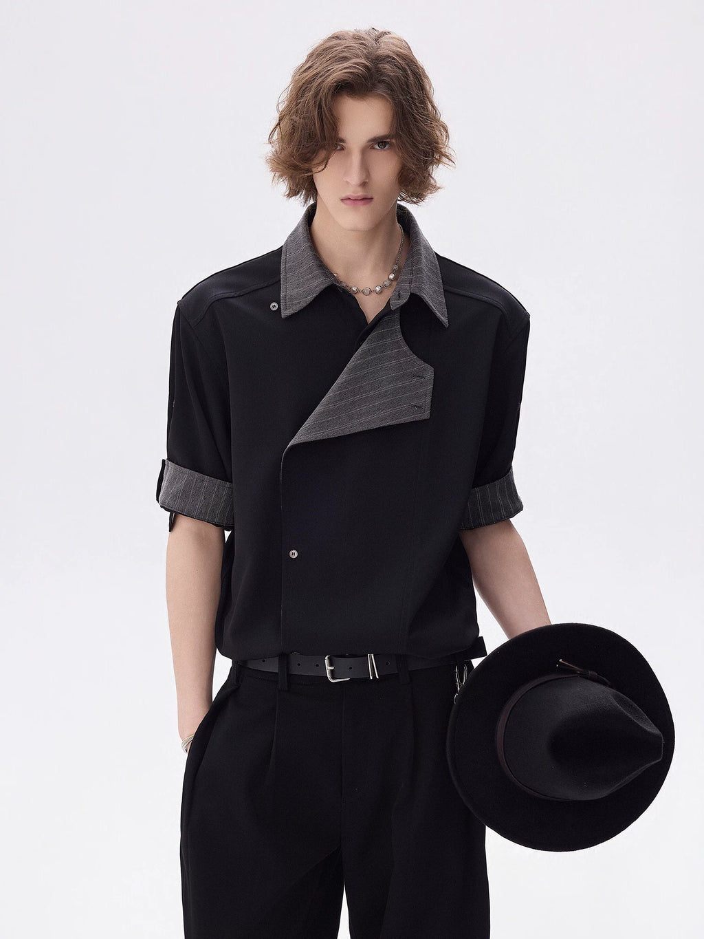 CHOR Striped Slim Fit Casual Shirt